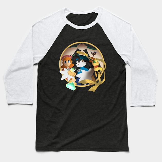 Klonoa 2 Baseball T-Shirt by Harbinger.Su